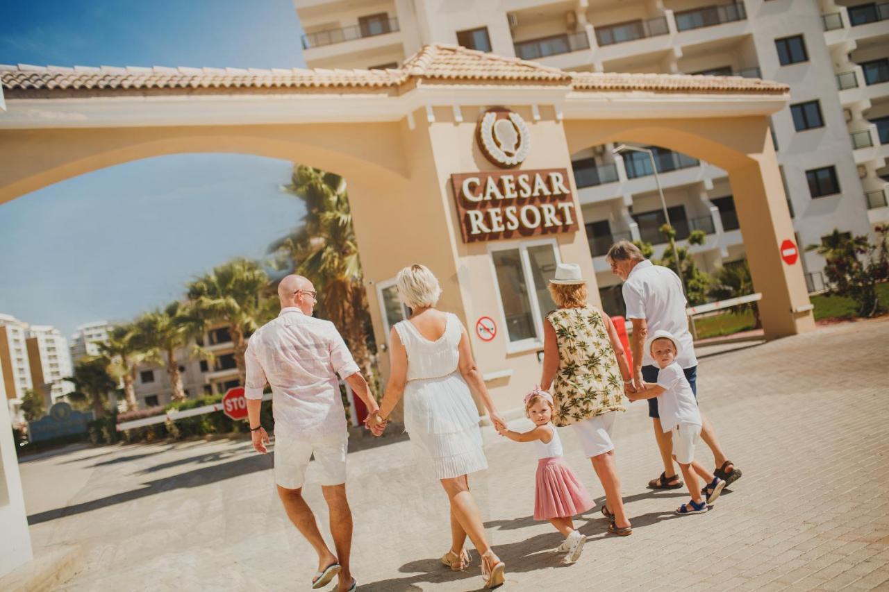 Luxury Sea View Two Bedroom Apartment In Caesar Resort & Spa, Long Beach Perivolia tou Trikomou Bagian luar foto