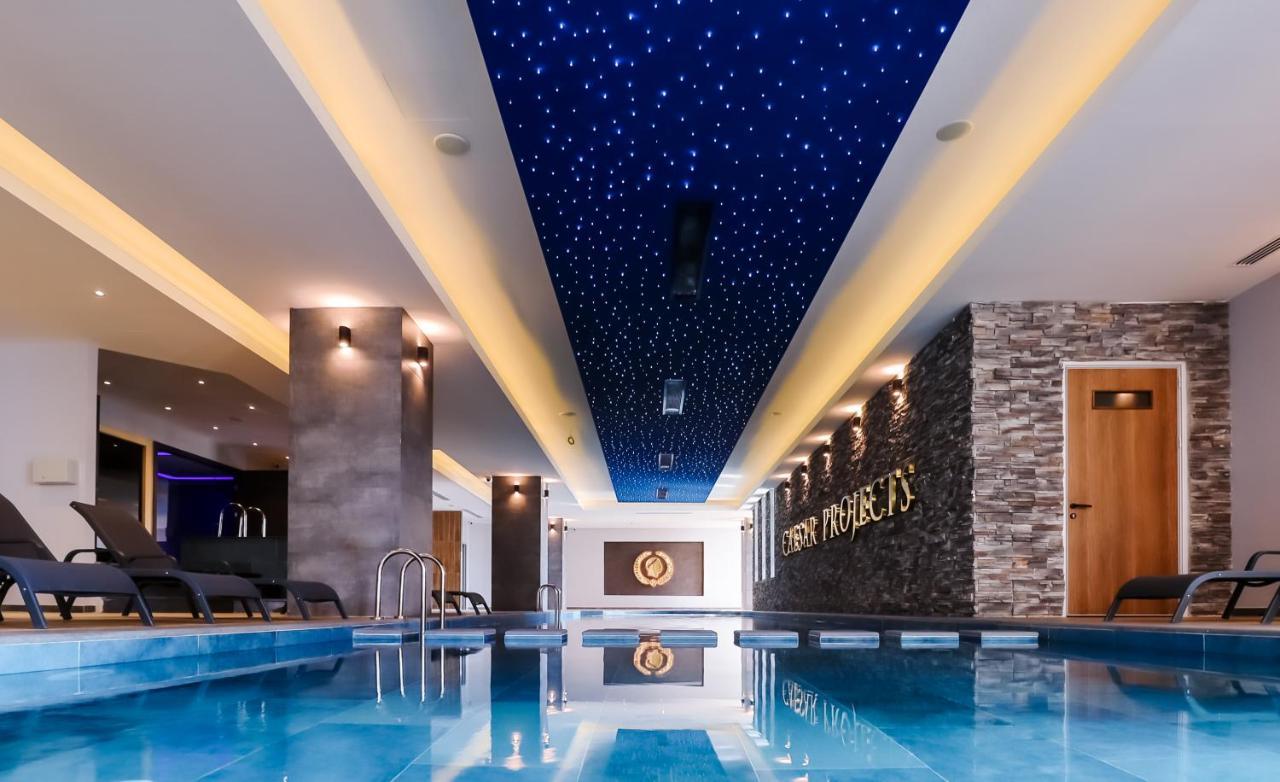 Luxury Sea View Two Bedroom Apartment In Caesar Resort & Spa, Long Beach Perivolia tou Trikomou Bagian luar foto